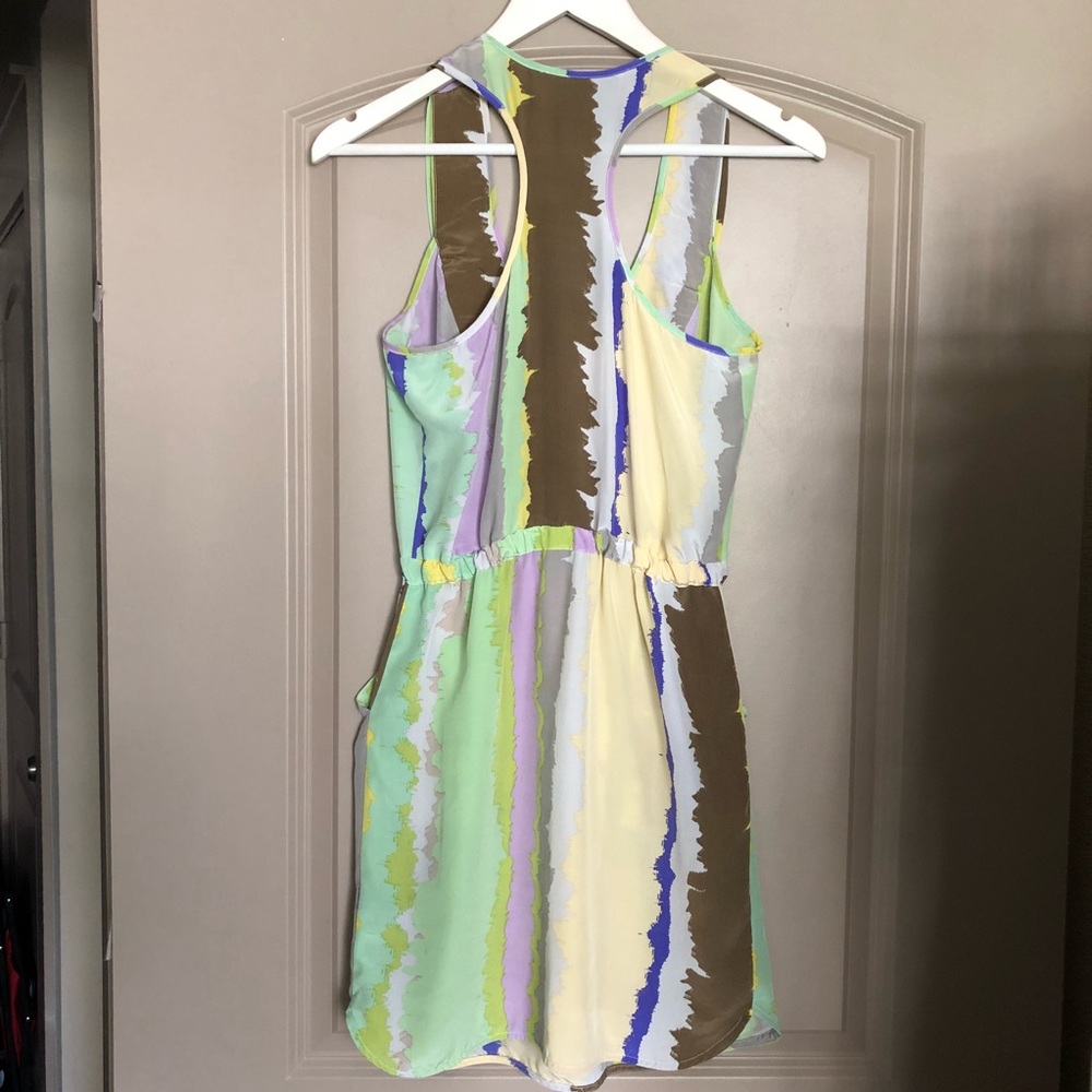 Racer back silk dress - Picture 3 of 7